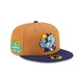 https://cdn.shopify.com/s/files/1/0601/2554/4675/files/70873158_59FIFTY_MLBMINIMASCOT_TAMRAY_BRN_3QR.jpg?v=1719412088