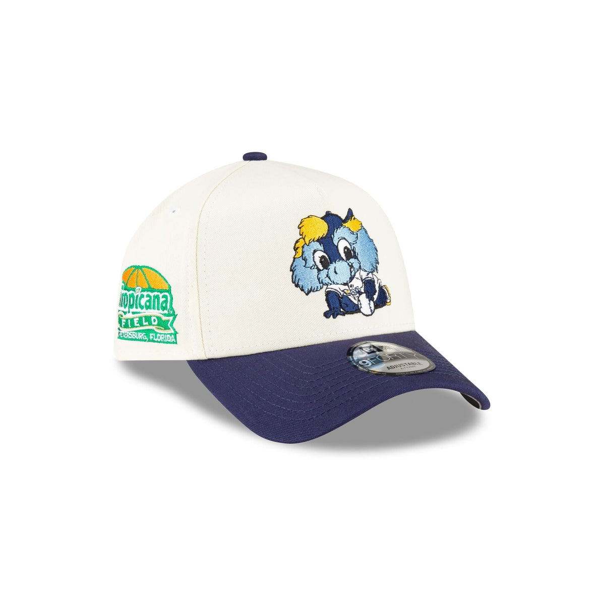 https://cdn.shopify.com/s/files/1/0601/2554/4675/files/70873769_9FORTYAF_MLBMINIMASCOT_TAMDEV_WHT_3QR.jpg?v=1719412086